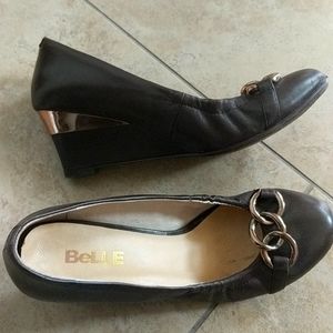 Leather shoe size 36